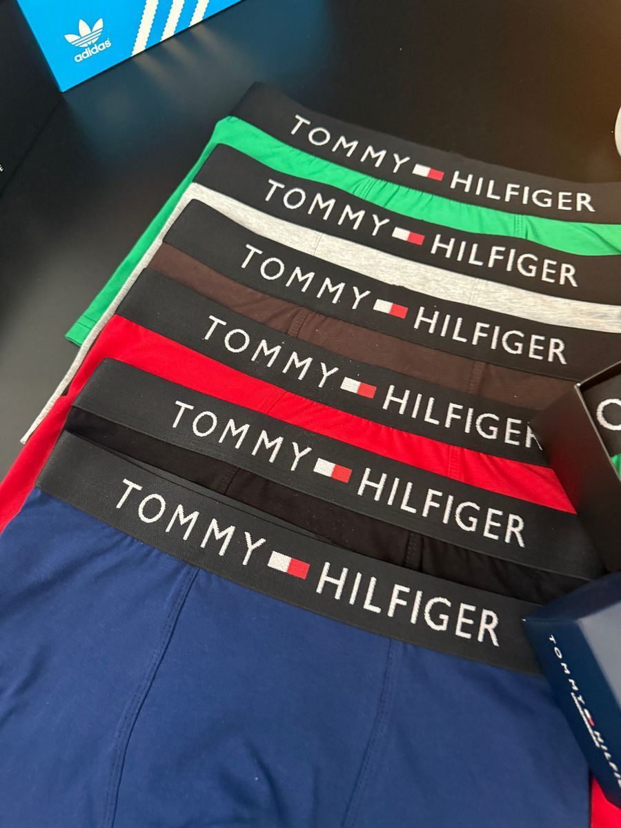Набір чоловічої білизни Tommy Hilfiger (Томмі Хілфігер) | Бавовняні боксери, 5 штук MT-0000006 фото