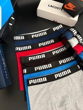 Набір чоловічої білизни Puma (Пума) | Бавовняні боксери, 5 штук MT-0000049 фото