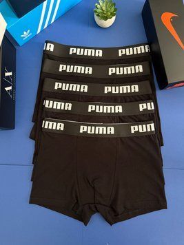 Набір чоловічої білизни Puma (Пума) | Бавовняні боксери, 5 штук MT-0000050 фото