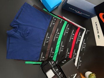 Набір чоловічої білизни Armani (Армані) | Бавовняні боксери, 5 штук MT-0000052 фото