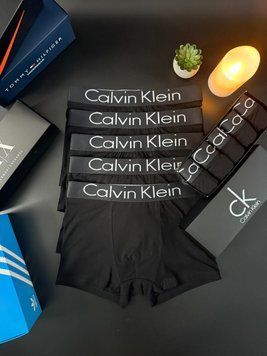 Набір чоловічої білизни Calvin Klein (Келвін Кляйн) | Бавовняні боксери, 5 штук MT-0000004 фото